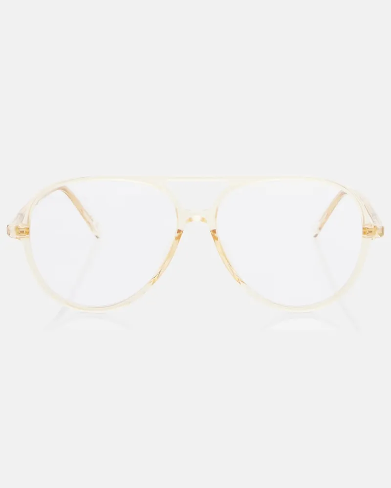 Valentino Garavani Aviator-Brille Ultralight V VLogo Orange