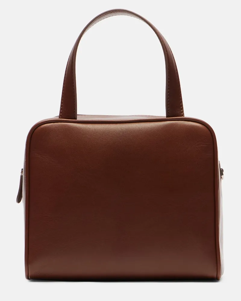 The Row Tote Bag Ray aus Leder Braun
