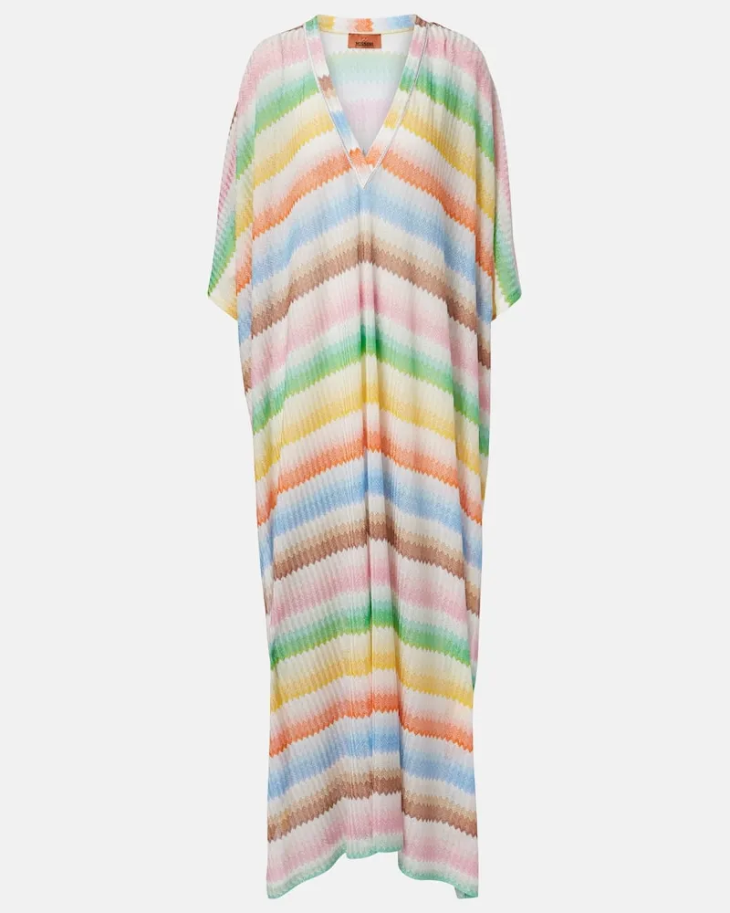 Missoni Kaftan aus Häkelstrick Multicolor
