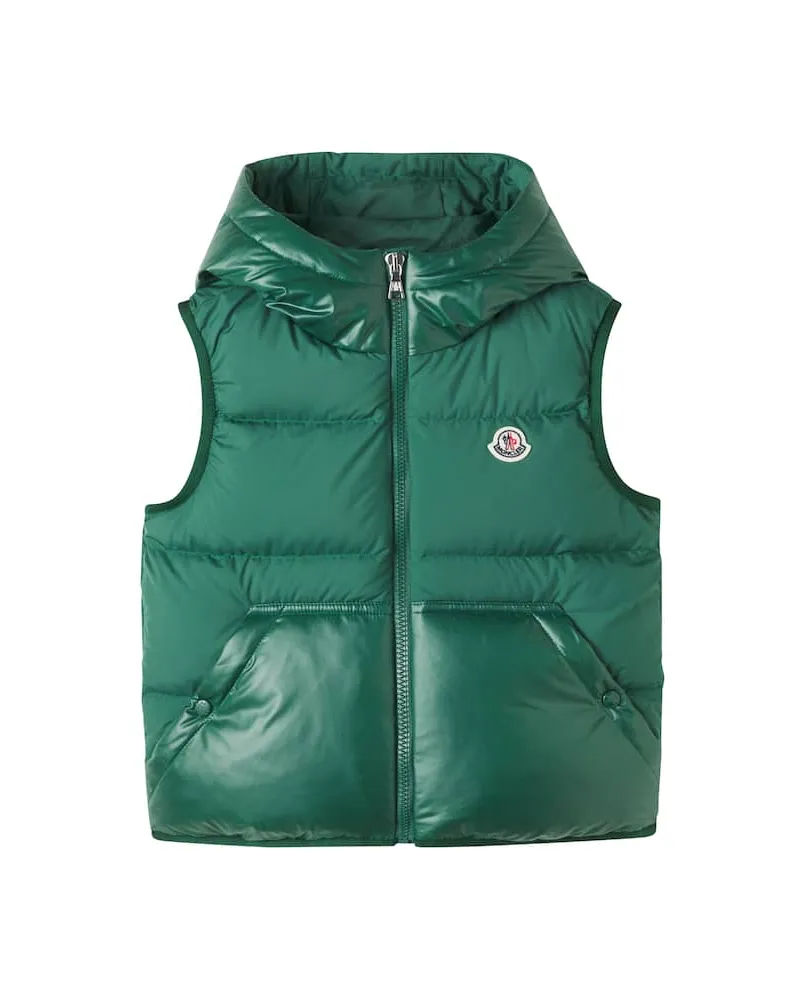 Moncler Daunenweste Grün