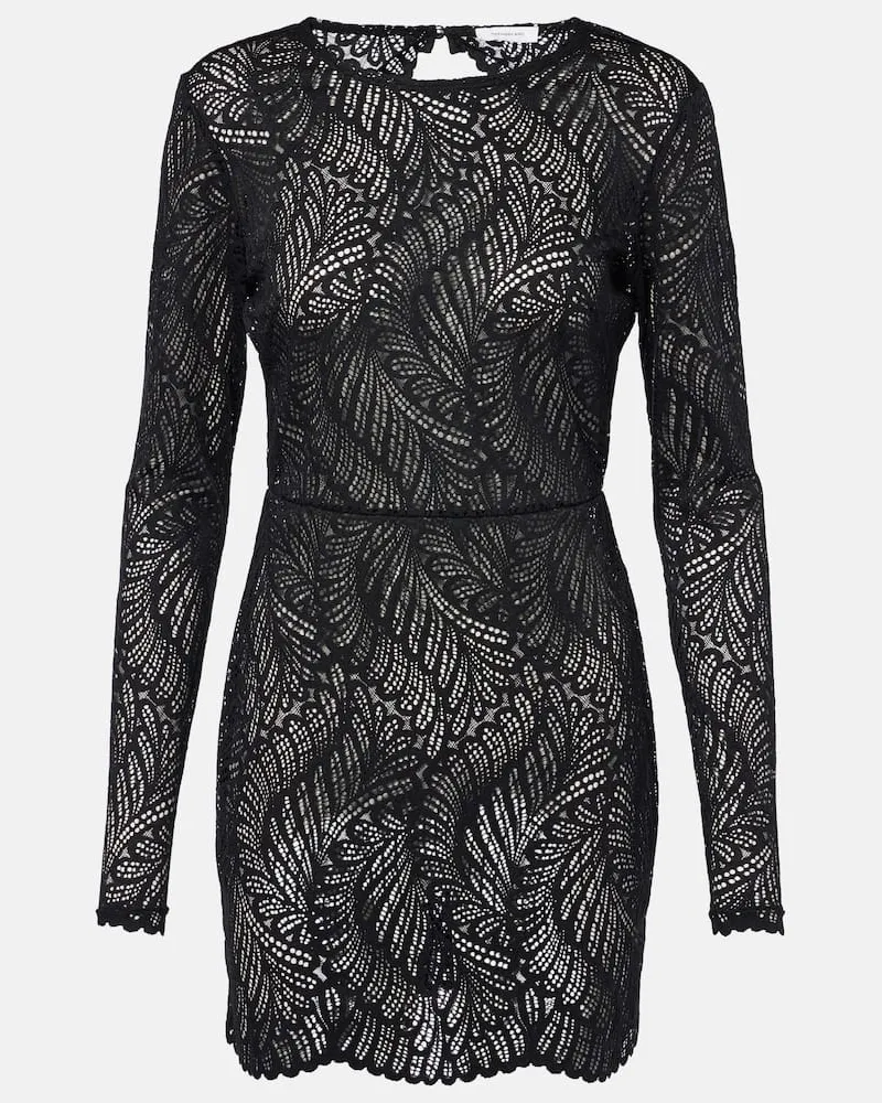 Alexandra Miro Minikleid Genevieve aus Spitze Schwarz