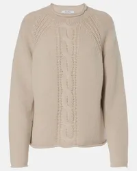 Max Mara Pullover Pico aus Kaschmir Beige