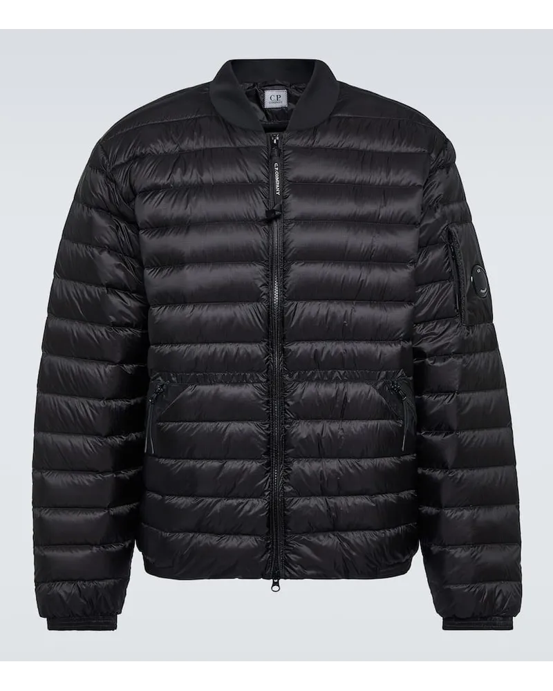 C.P. Company Daunenjacke aus D.D. Shell Schwarz