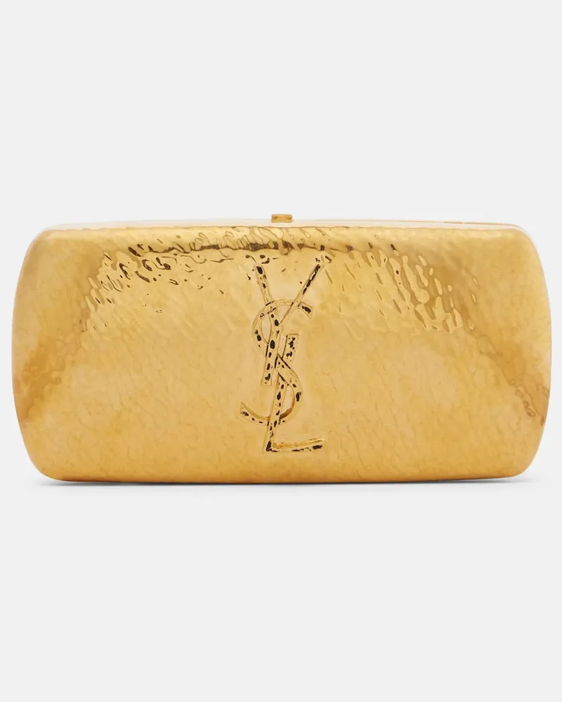 Saint Laurent Clutch Cassandre Gold