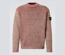Bedruckter Pullover Compass aus Baumwolle
