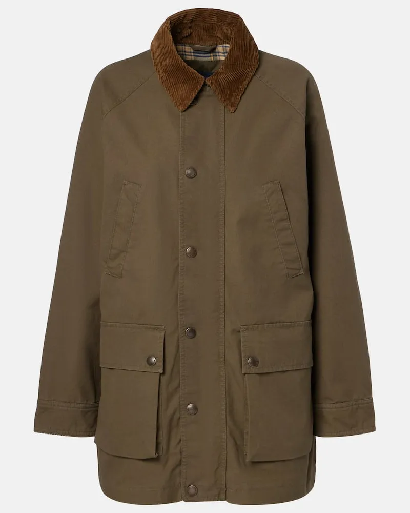 Ralph Lauren Feldjacke aus Baumwoll-Twill Grün