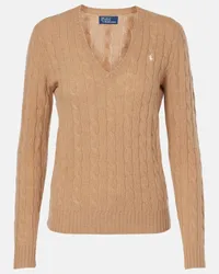 Ralph Lauren Pullover aus Wolle und Kaschmir Beige