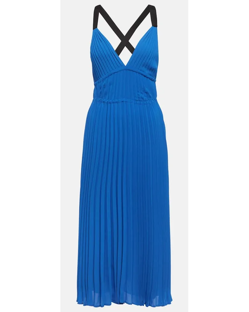 Proenza Schouler White Label Maxikleid Broomstick Blau