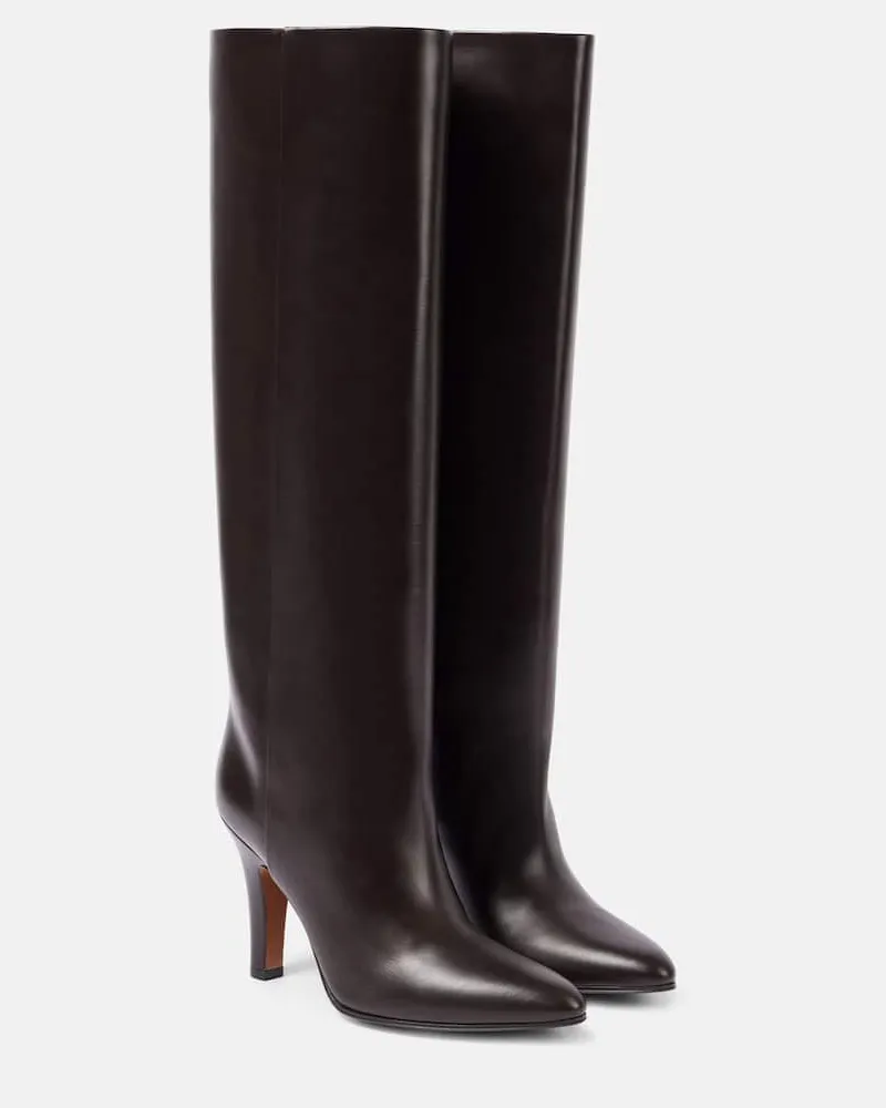 The Row Stiefel Prudence aus Leder Braun