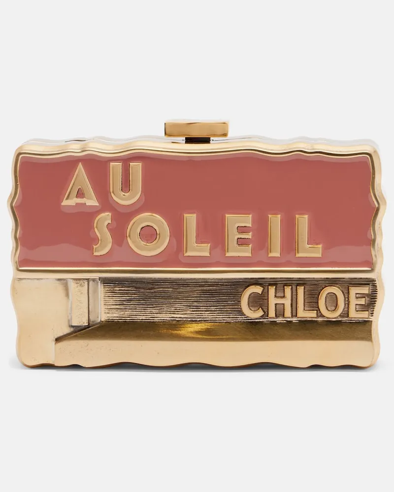 Chloé Chloé Clutch Soleil Small Gold