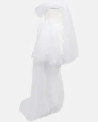 Maticevski Minikleid Evermore aus Tuell Weiss