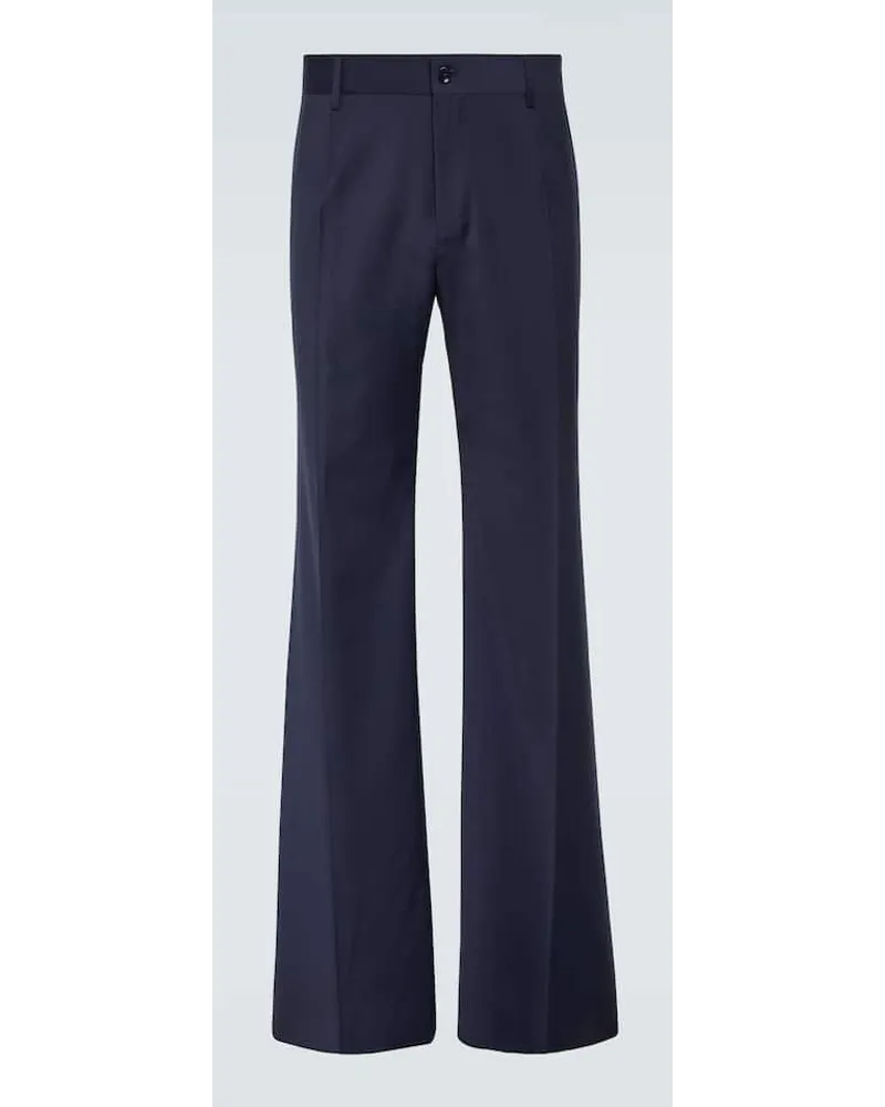 Dolce & Gabbana Schlaghose Blau