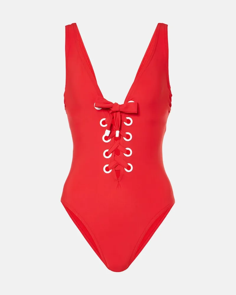 Karla Colletto Badeanzug Lulu Rot