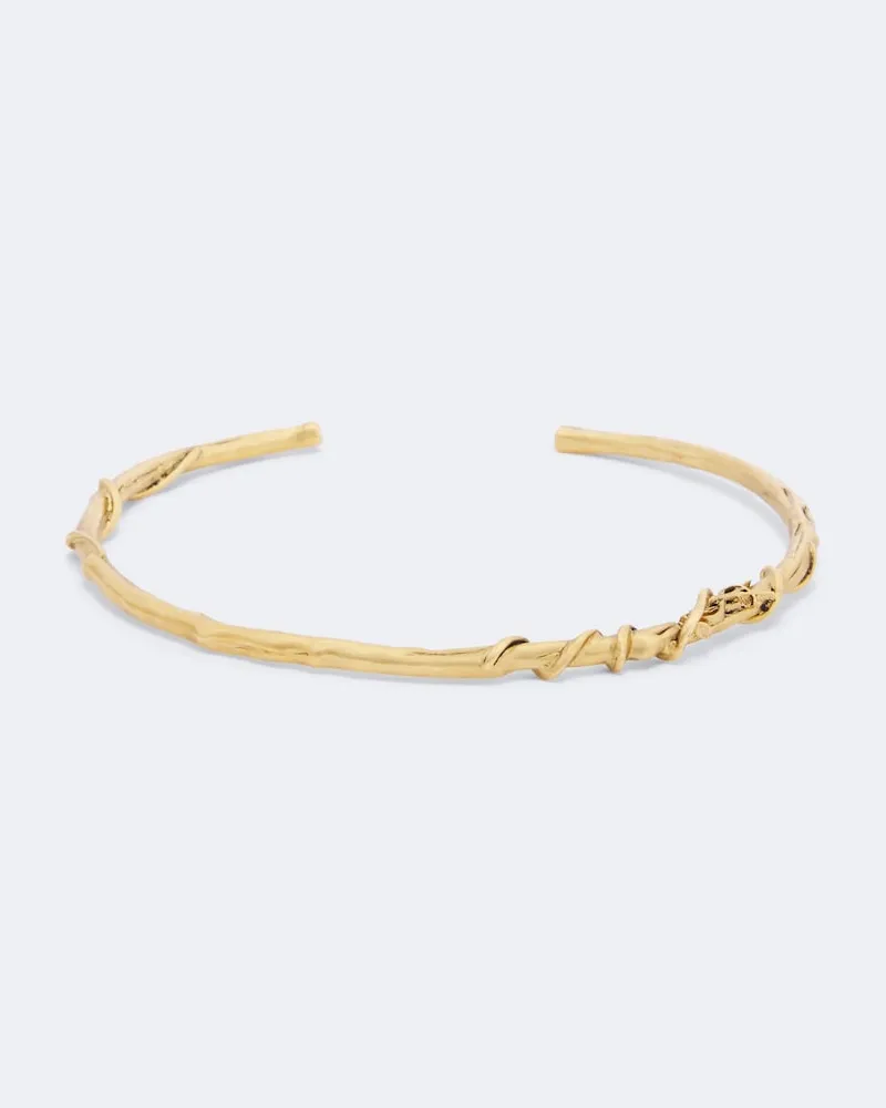 Saint Laurent Halskette Mulberry Gold