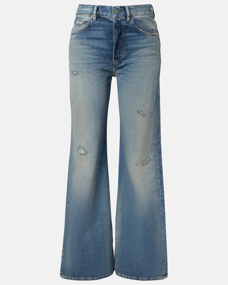 Acne Studios Wide-Leg Jeans 2021F Blau