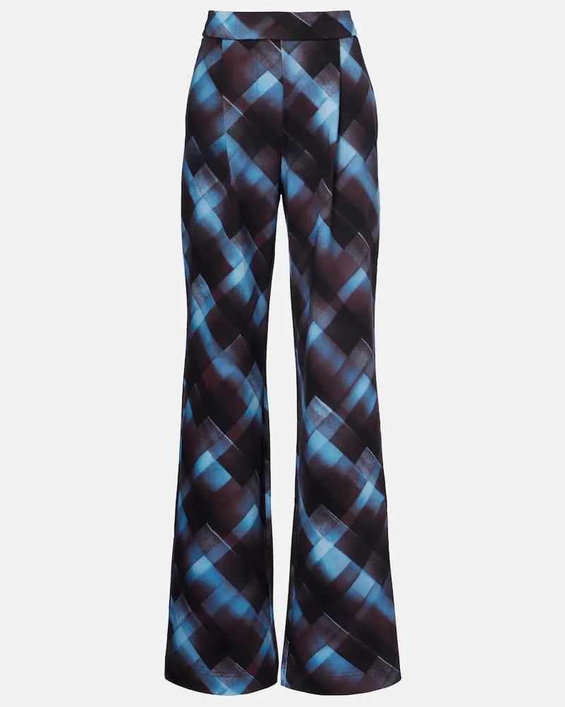 Dries van Noten Jogginghose aus Baumwoll-Jersey Burgunderrot