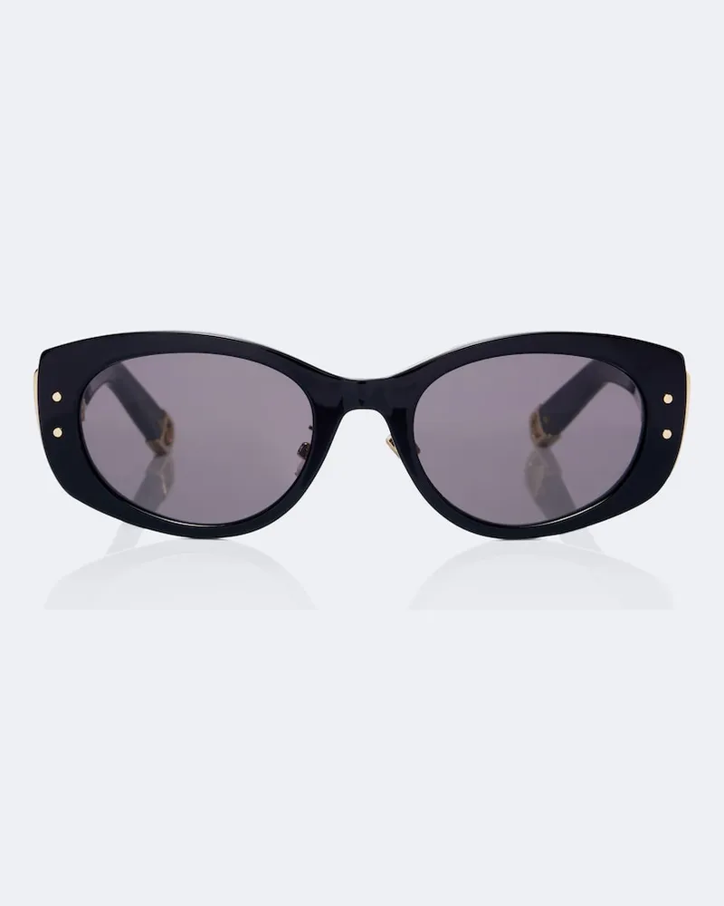 Dior Ovale Sonnenbrille New Dior B1U Schwarz