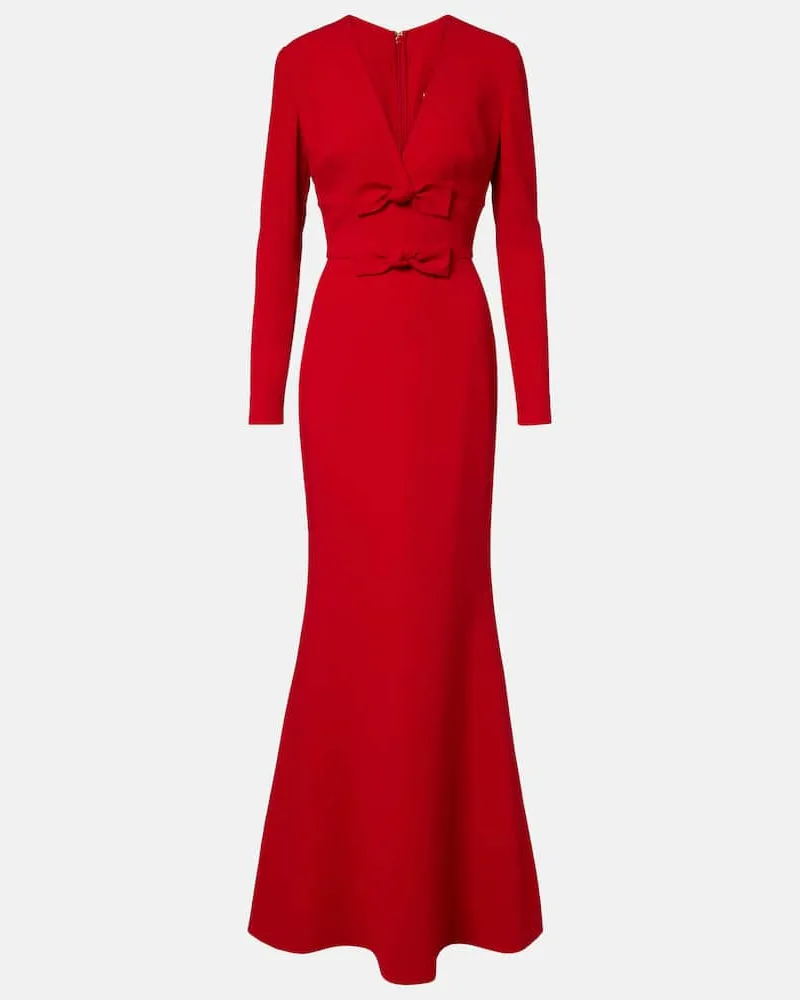 Elie Saab Robe aus Cady Rot