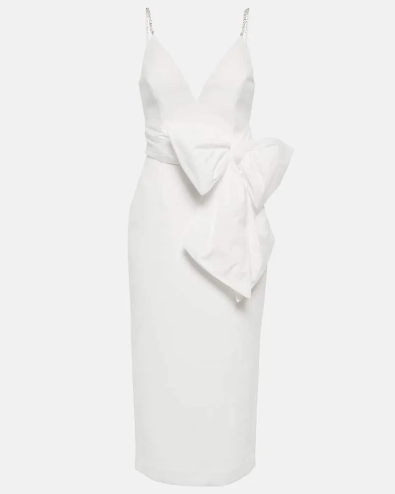Rebecca Vallance Bridal Midikleid Genevieve aus Crêpe Weiß