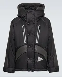 and wander Wattierte Jacke PrimaLoft® Rip Schwarz