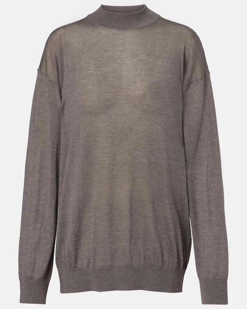TOD'S Pullover aus Schurwolle Braun