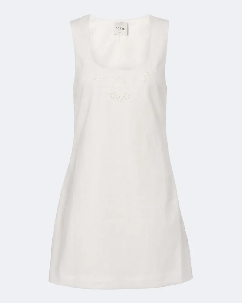 Posse Minikleid Odette Weiß