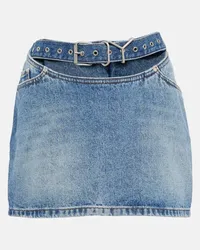 Y/PROJECT Jeansrock Blau