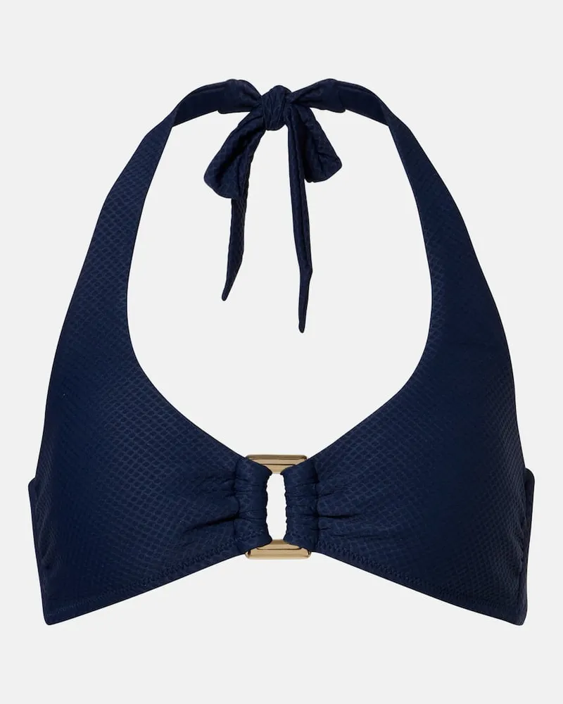 Heidi Klein Bikini-Oberteil Blau