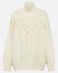 Chloé Chloe Pullover aus Wolle Weiss