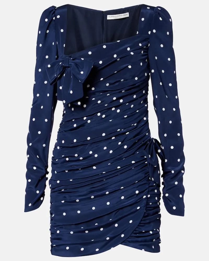 Alessandra Rich Minikleid Blau