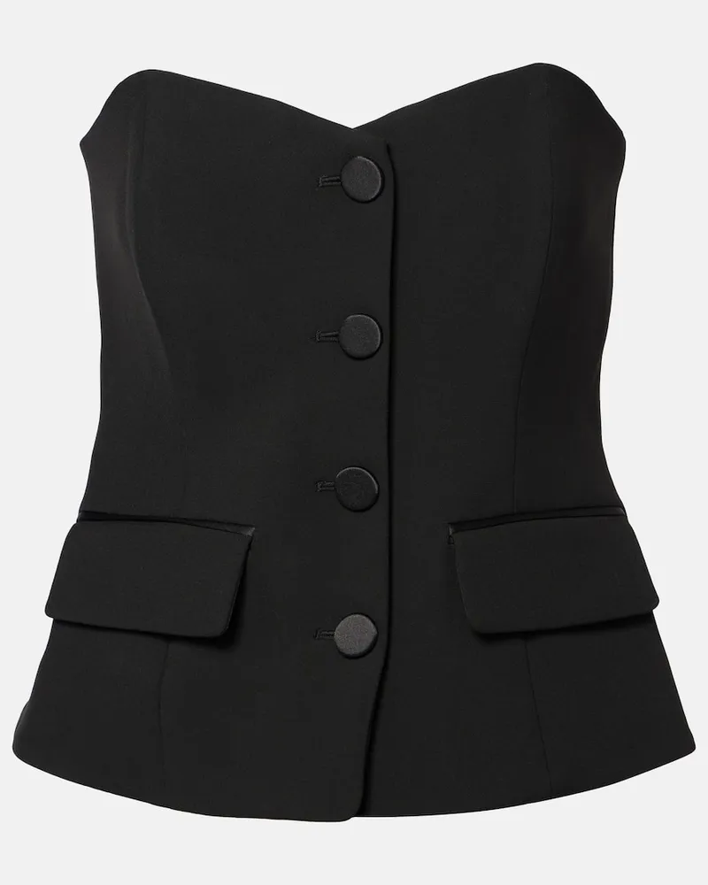 Veronica Beard Top Arlette Schwarz
