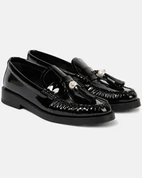 Jimmy Choo Loafers Addie aus Leder Schwarz