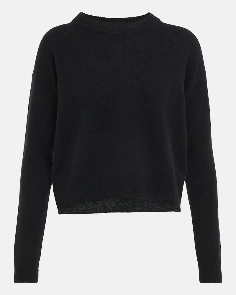 Jardin des Orangers Pullover aus Wolle und Kaschmir Schwarz