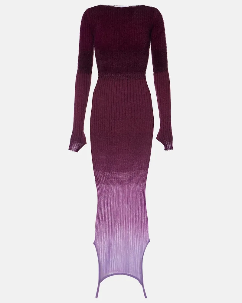 ATTICO Wendbares Midikleid Violett