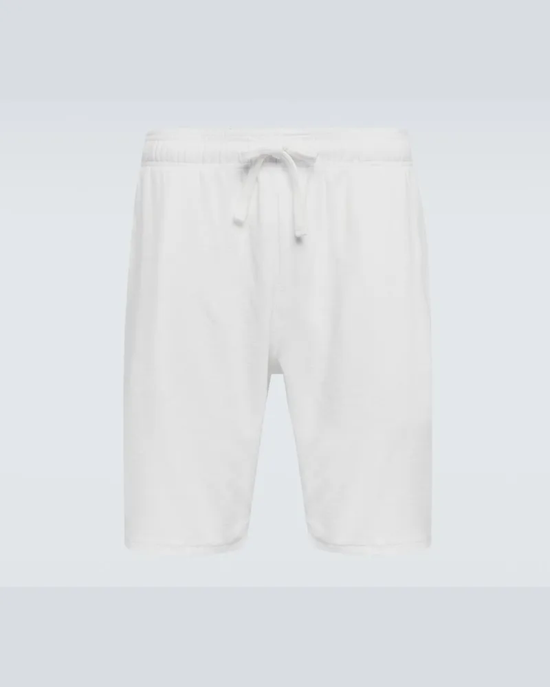 Vilebrequin Shorts aus Frottee Weiß