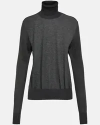 The Row Rollkragenpullover Eva aus Kaschmir Grau