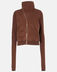 Rick Owens Jacke aus Baumwolle Braun