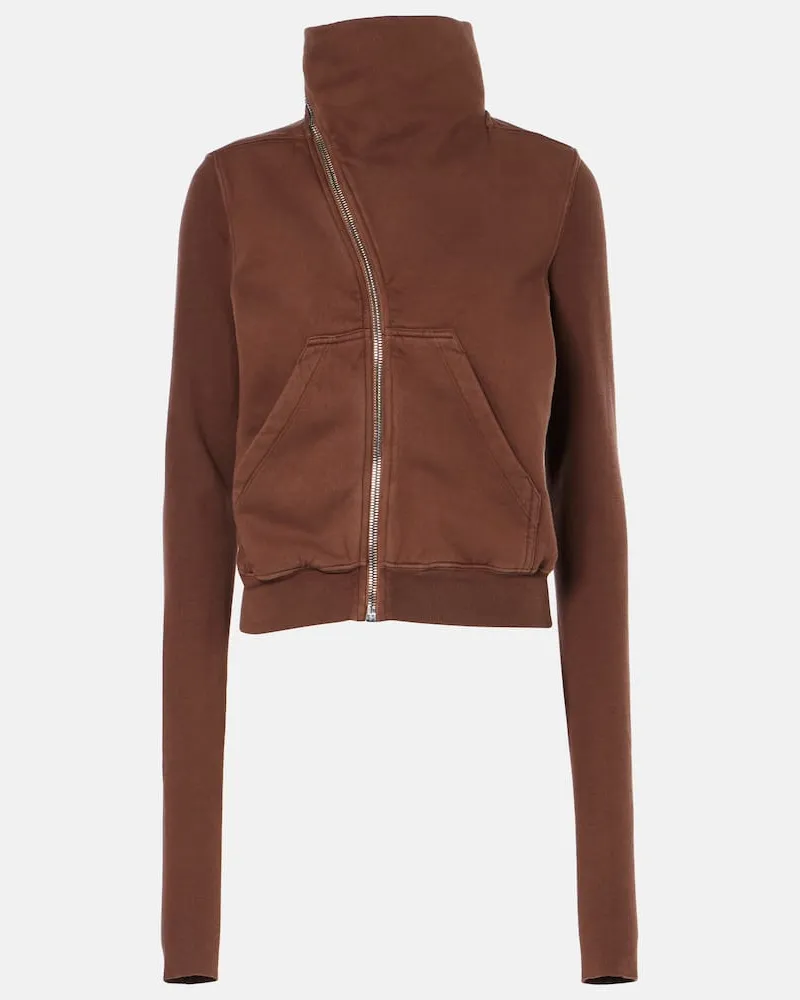 Rick Owens Jacke aus Baumwolle Braun