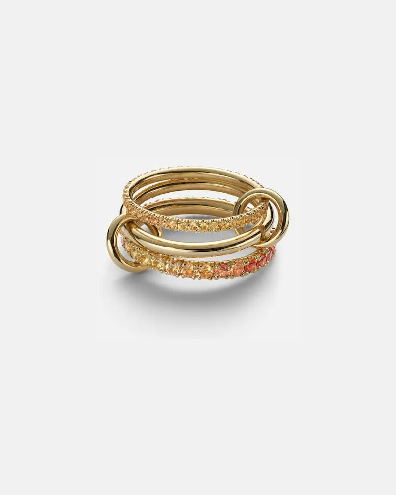 Spinelli Kilcollin Ring Norah Ombré aus 18kt Gelbgold mit Saphiren Gold
