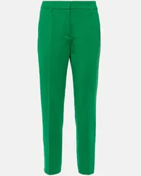 Dorothee Schumacher Schmale High-Rise-Hose Gruen