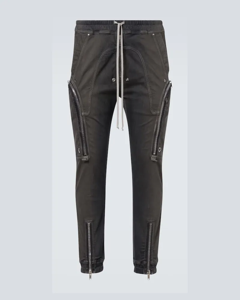 Rick Owens Cargohose Bauhaus aus einem Baumwollgemisch Grau