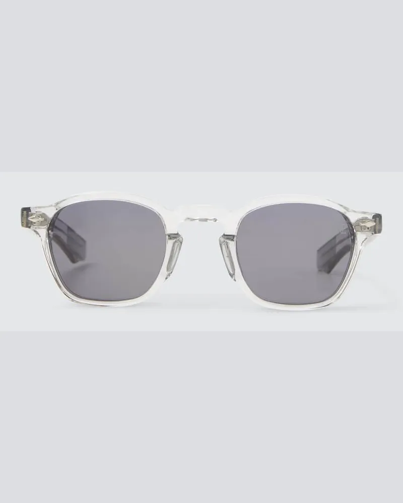Jacques Marie Mage Runde Sonnenbrille Zephirin 47 Transparent
