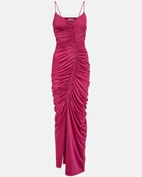 Victoria Beckham Maxikleid aus Jersey Pink