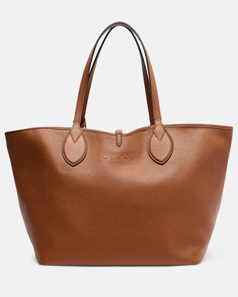Gucci Wendbare Tote Bag Totissima Large Braun