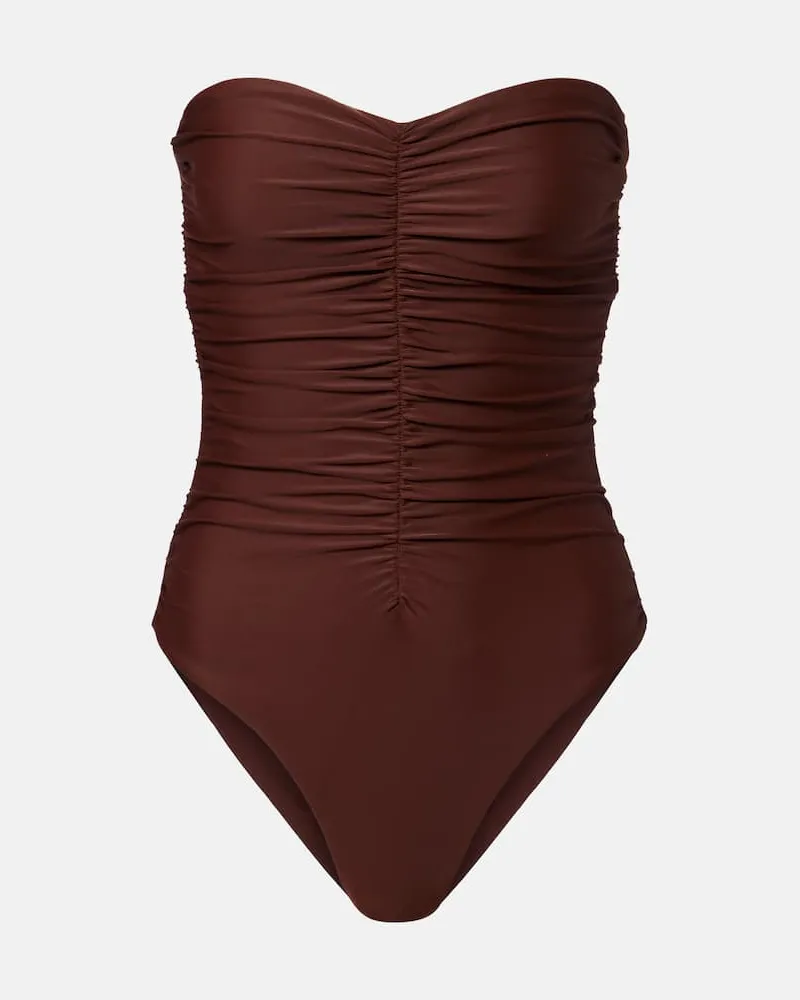 JADE SWIM Badeanzug Yara Braun