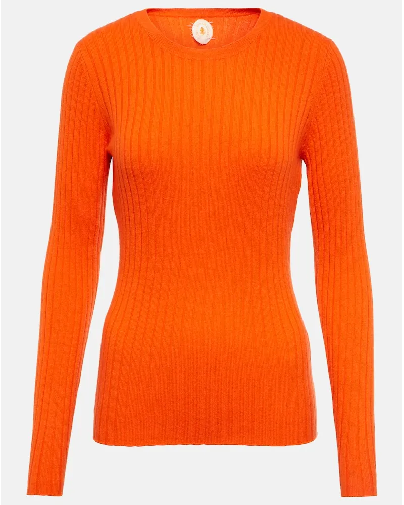 Jardin des Orangers Pullover aus Kaschmir Orange