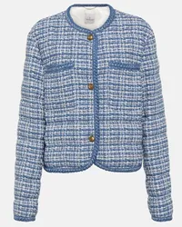 Moncler Daunenjacke Eliadi aus Boucle Blau