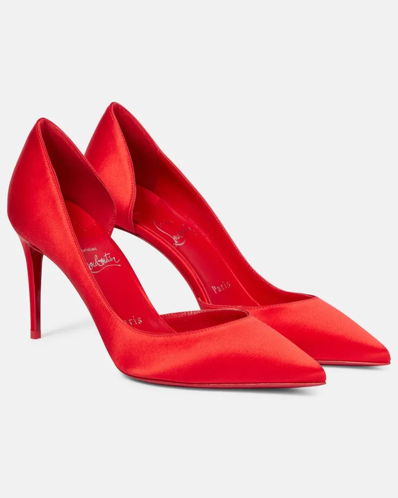Christian Louboutin Pumps Iriza aus Seidensatin Gelb