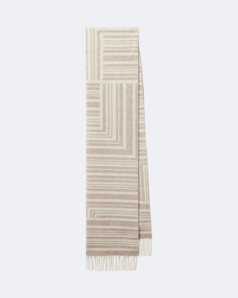 Joseph Jacquard-Schal Ayla Beige