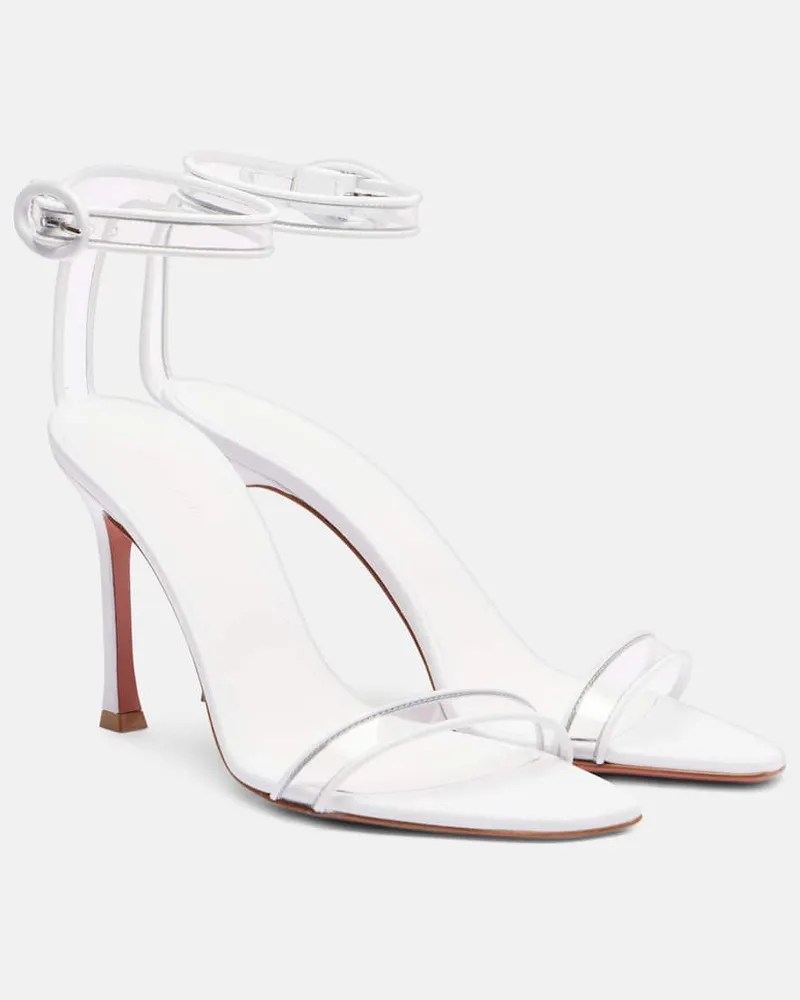 Amina Muaddi Sandalen Kim 95 Weiã